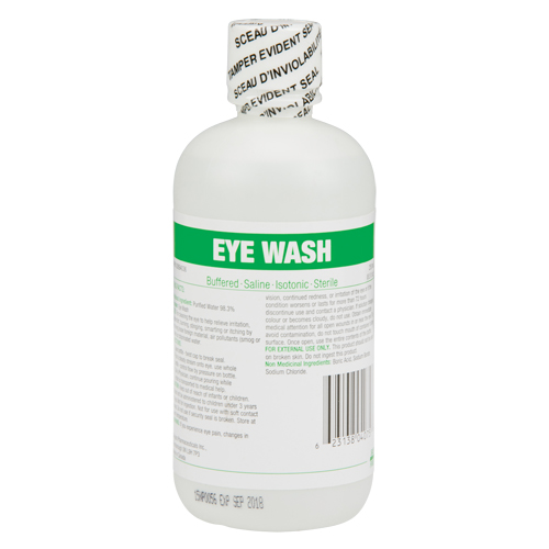Douche oculaire, Bouteille Plein, 250 ml Les Fournitures Industrielles Méga