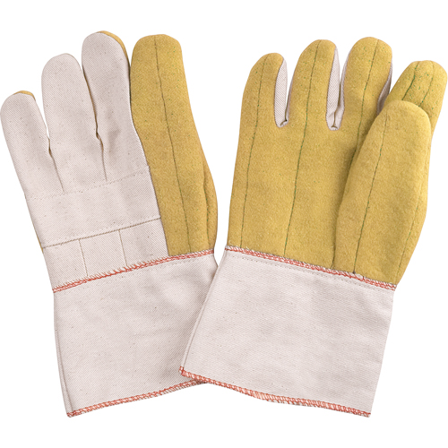 Hot Mill Gloves, Cotton, X-Large, Protects Up To 482° F (250° C) Les Fournitures Industrielles Méga