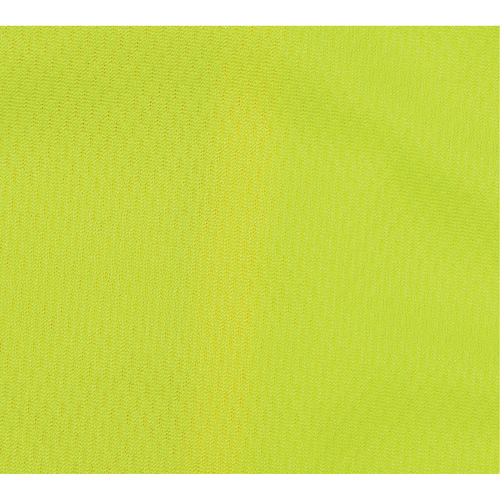 CSA Compliant T-Shirt, Polyester, Medium, High Visibility Lime-Yellow Les Fournitures Industrielles Méga