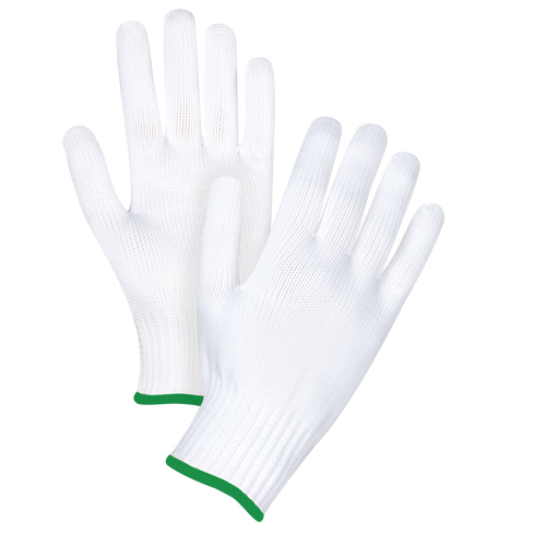 Seamless String Knit Gloves, Polyester, 10 Gauge, Medium Les Fournitures Industrielles Méga
