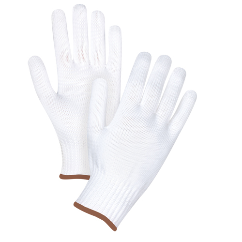Gants tricot&eacute;s sans couture, Polyester, Calibre 10, Grand Les Fournitures Industrielles Méga