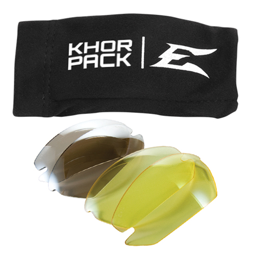 Khor Safety Glasses Replacement Lenses, Anti-Fog/Anti-Scratch, Clear, Khor Les Fournitures Industrielles Méga