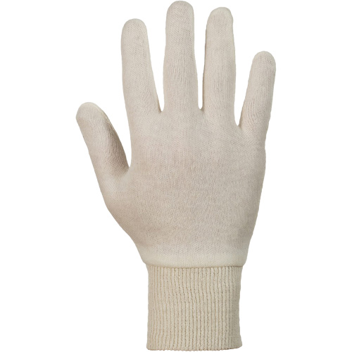 Gants tricot&eacute;s Superior ML80K, Taille unique, Blanc, Non doubl&eacute;, Poignet en tricot Les Fournitures Industrielles Méga