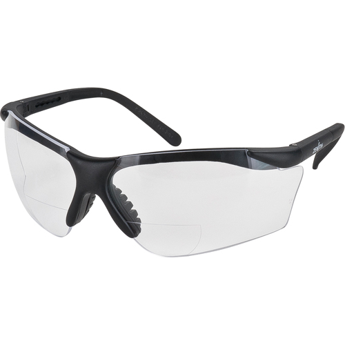 Z1800 Series Reader Safety Glasses, Anti-Scratch, Clear, 2.0 Diopter Les Fournitures Industrielles Méga