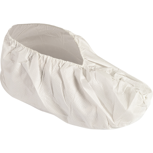 KleenGuard A40 Shoe Covers, X-Large, Vinyl, White Les Fournitures Industrielles Méga