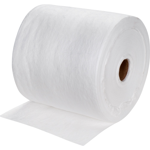 Rouleaux absorbants souffl&eacute;es de premi&egrave;re qualit&eacute;, Poids moyen, 150' lo x 15" la, Absorption 20 gal. Les Fournitures Industrielles Méga