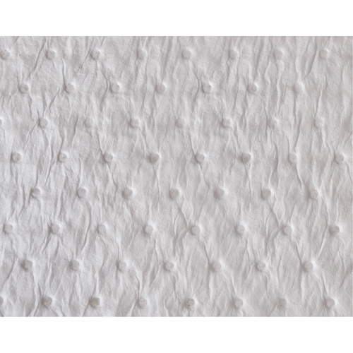 Premium Fine Fiber Sorbent Pads, Oil Only, 15" x 17", 25 gal. Absorbancy Les Fournitures Industrielles Méga