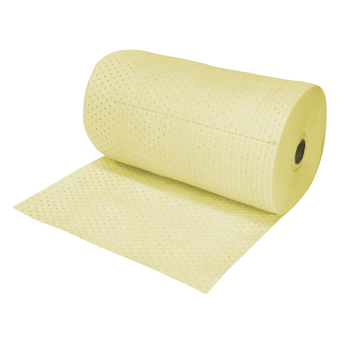 Rouleaux absorbants en fibres fines de premi&egrave;re qualit&eacute;, Lourd, 150' lo x 15" la, Absorption 50 gal. Les Fournitures Industrielles Méga