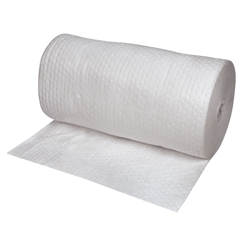 Feuilles absorbantes lamin&eacute;es (SMS) de premi&egrave;re qualit&eacute;, Lourd, 150' lo x 30" la, Absorption 50 gal. Les Fournitures Industrielles Méga