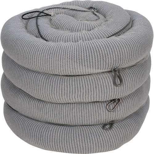 Sorbent Boom, Universal, 10' L x 5" W, 26 gal. Absorbancy, 4 /Pack Les Fournitures Industrielles Méga
