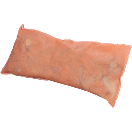 Tampon absorbant, Mati&egrave;res dangereuses, 18" lo x 8" la, 30 gal. absorption/pqt Les Fournitures Industrielles Méga