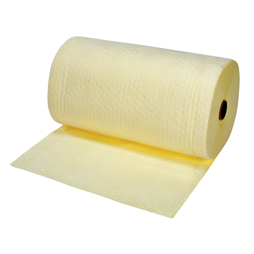 Premium Bonded Sorbent Pads, Heavyweight, 150' L x 30" W, 50 gal. Absorbancy Les Fournitures Industrielles Méga