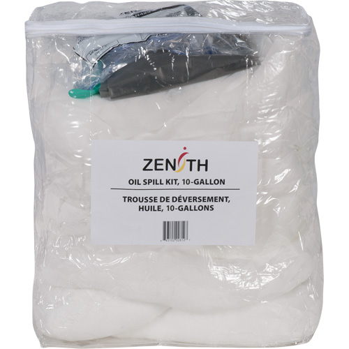 Trousse de lutte contre les d&eacute;versements pour camion, Huile seulement, Sac, Absorbance de 10 gal. US Les Fournitures Industrielles Méga