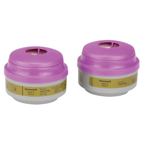 Cartouches pour respirateur s&eacute;rie N de North, Cartouche gaz/vapeur, Gaz multiples Les Fournitures Industrielles Méga