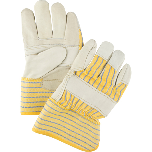 Superior Warmth Winter-Lined Fitters Gloves, Large, Grain Cowhide Palm, Thinsulate Inner Lining Les Fournitures Industrielles Méga