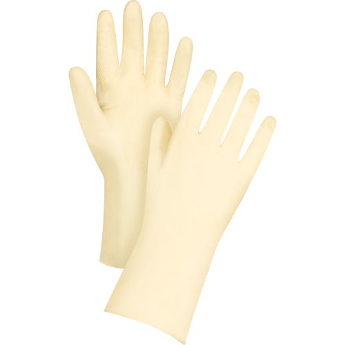 Gants de conserverie, Taille 10, 12" lo, Latex, 18 mils Les Fournitures Industrielles Méga