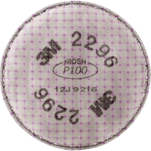 Pr&eacute;filtres pour respirateurs s&eacute;rie 2200, Filtre contre les particules, Gaz acide/P100 Les Fournitures Industrielles Méga
