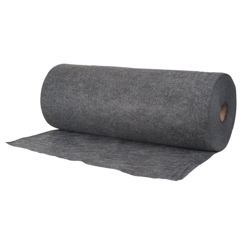 Rouleau absorbant industriel, 36" la x 100' lo, Lourd Les Fournitures Industrielles Méga