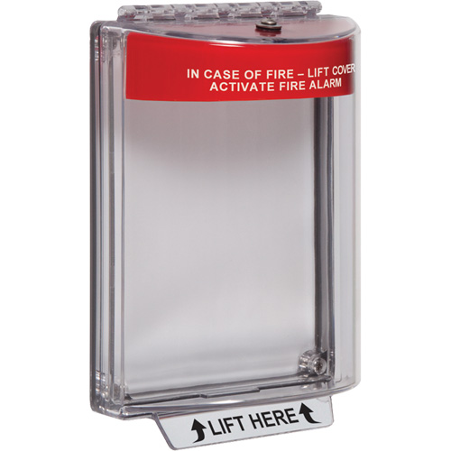 Universal Stopper&reg; Fire Alarm Covers, Flush Les Fournitures Industrielles Méga