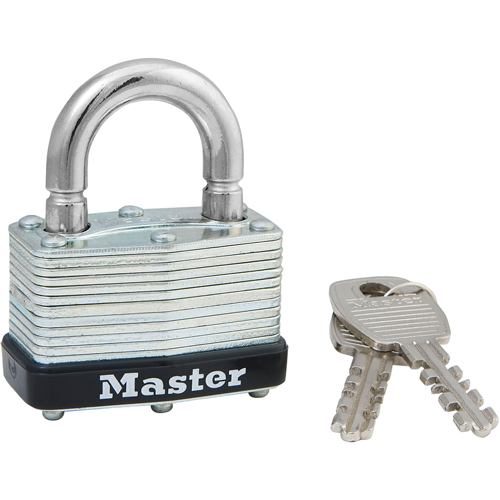 Cadenas lamin&eacute;, Argent, Cl&eacute;s identiques, Acier lamin&eacute;, Largeur de 1-3/4" Les Fournitures Industrielles Méga