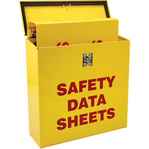 Safety Documents Job-Site Box, English, Binders Included Les Fournitures Industrielles Méga