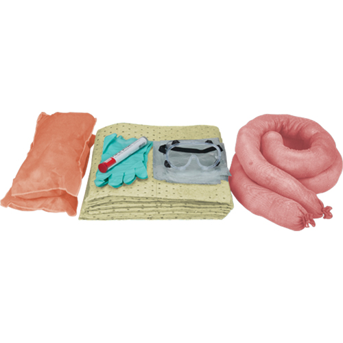 10-Gallon Vehicle Spill Replacement Kit, Hazmat Les Fournitures Industrielles Méga