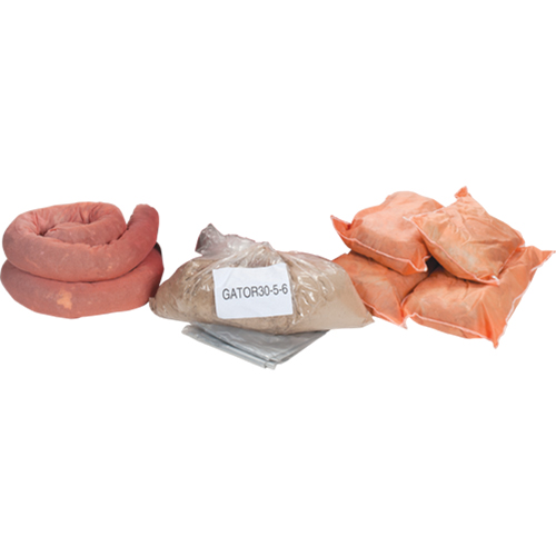 Trousse de rechange pour v&eacute;hicule de service, 10 gallons, Mati&egrave;res dangereuses Les Fournitures Industrielles Méga