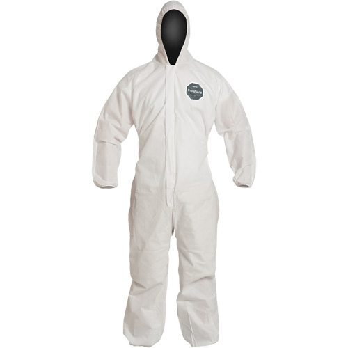 Coverall, 2X-Large, White, ProShield&reg; 10/SMS Les Fournitures Industrielles Méga