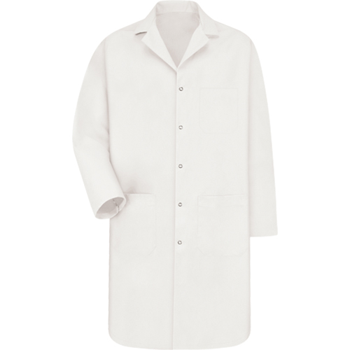 Sarrau de laboratoire, Poly-coton, Petit, Blanc Les Fournitures Industrielles Méga