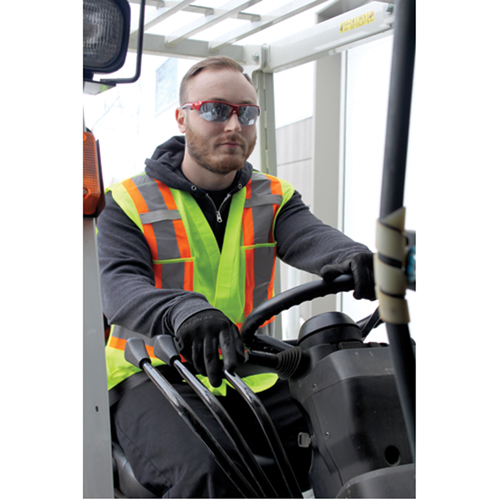 Z1900 Series Safety Glasses, Blue Lens, Anti-Scratch, Meets/Exceeds CSA Z94.3 Les Fournitures Industrielles Méga