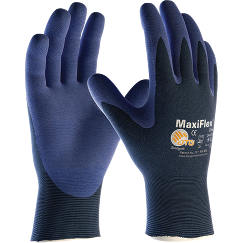 ATG MaxiFlex&reg; Elite 34-274 Gloves, 6/X-Small, Foam Nitrile Coating, 18 Gauge, Nylon Shell Les Fournitures Industrielles Méga