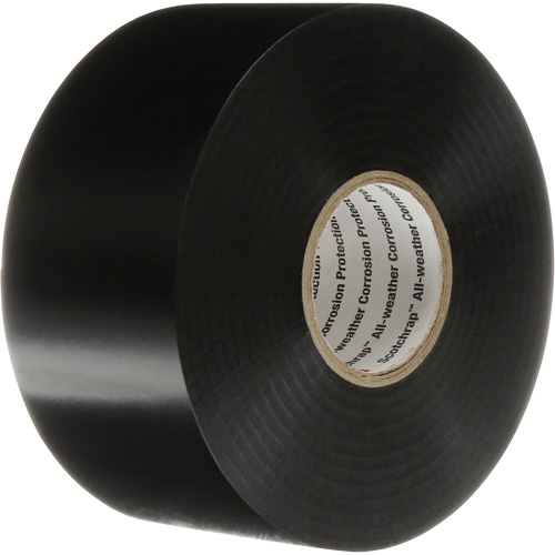 Scotchrap All-Weather Corrosion Protection Tape, 50.8 mm (2") x 30.48 m (100'), Black Les Fournitures Industrielles Méga