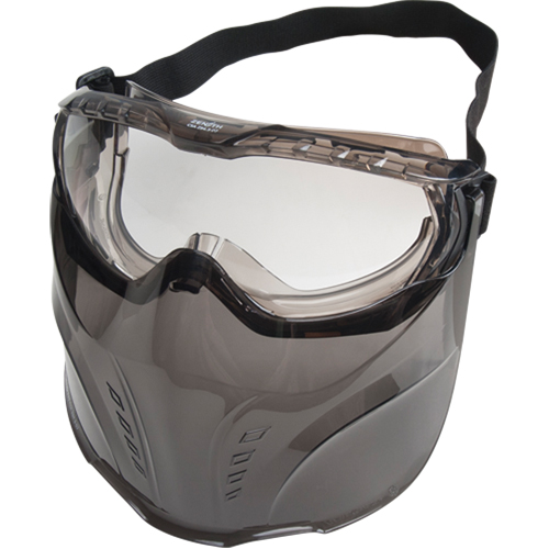 Lunettes &agrave; coques de s&eacute;curit&eacute; avec visi&egrave;re de s&eacute;rie Z2300, Lentille Transparent, Antibu&eacute;e, Ventilation Indirecte Les Fournitures Industrielles Méga
