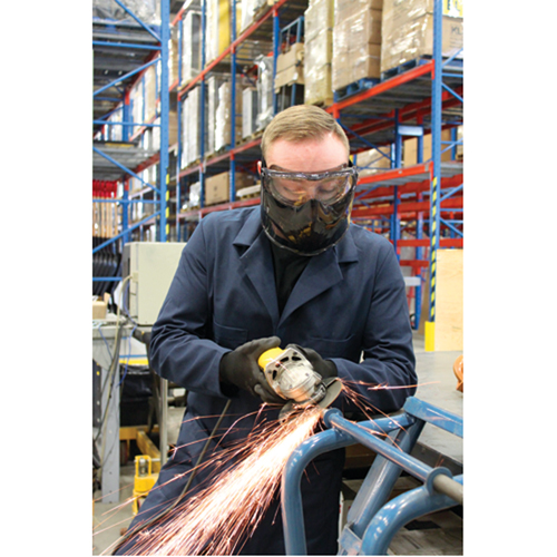 Lunettes &agrave; coques de s&eacute;curit&eacute; avec visi&egrave;re de s&eacute;rie Z2300, Lentille Transparent, Antibu&eacute;e, Ventilation Indirecte Les Fournitures Industrielles Méga