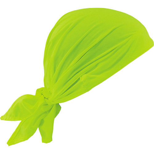 Chill-Its&reg; 6710 Cooling Triangle Hat, High Visibility Lime-Yellow Les Fournitures Industrielles Méga