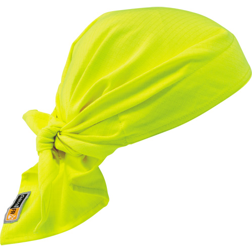 Foulard de refroidissement ingifug&eacute; en triangle Chill-Its 6710FR, Jaune lime haute visibilit&eacute; Les Fournitures Industrielles Méga