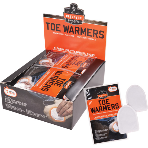 N-Ferno 6992 Toe Warmers, 7 hrs. Les Fournitures Industrielles Méga