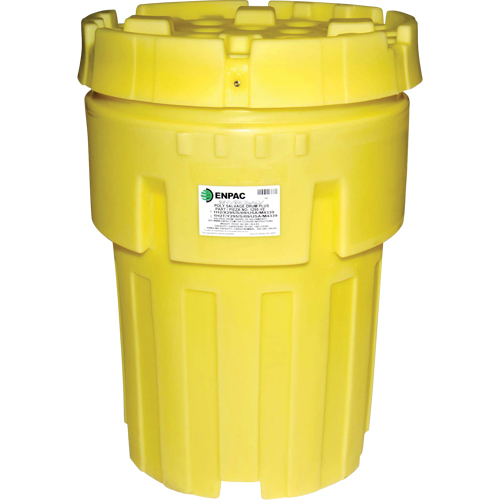 Envirosalv Poly Salvage Drum Plus, 95 US gal., Stationary Les Fournitures Industrielles Méga