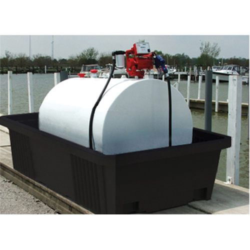 Unit&eacute; de confinement Poly-Tank 550 sans drain, 113" lo x 71" la x 32" h, 750 gal. US Capacit&eacute; Les Fournitures Industrielles Méga