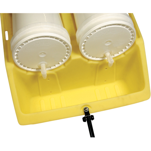 Mini-Racker Mobile Unit, 31" L x 29" W x 15.2" H, 10 US gal. Capacity Les Fournitures Industrielles Méga