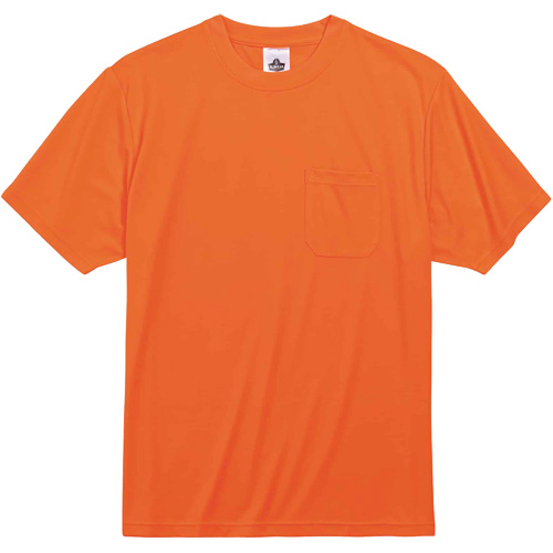 Chandail non certifi&eacute; GloWear 8089, Polyester, Petit, Orange haute visibilit&eacute; Les Fournitures Industrielles Méga