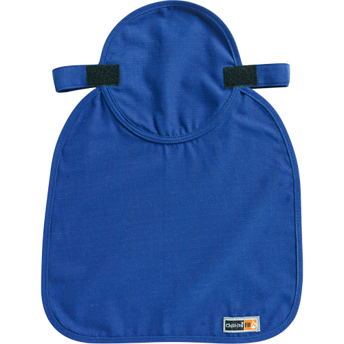 Tampon et voile pour le cou refroidissants et ignifug&eacute;s pour casque de s&eacute;curit&eacute; Chill-Its 6717FR, Bleu Les Fournitures Industrielles Méga