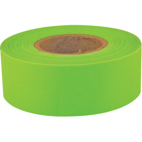 Ruban de signalisation Sub-Zero, 1,2" la x 150' lo, Lime fluorescent Les Fournitures Industrielles Méga