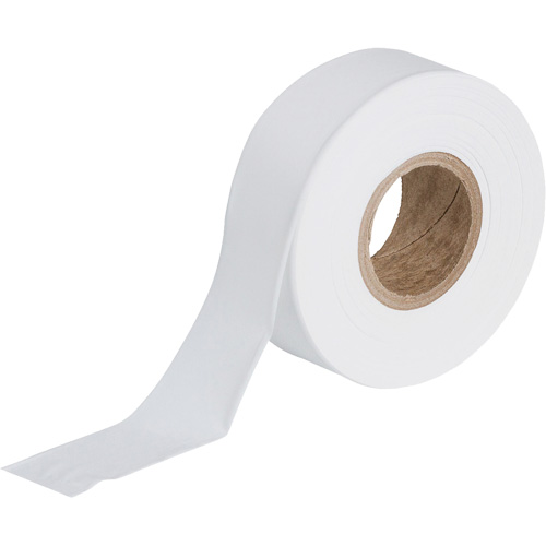 Ruban pour signalisation, 1,188" la x 300' lo, Blanc Les Fournitures Industrielles Méga