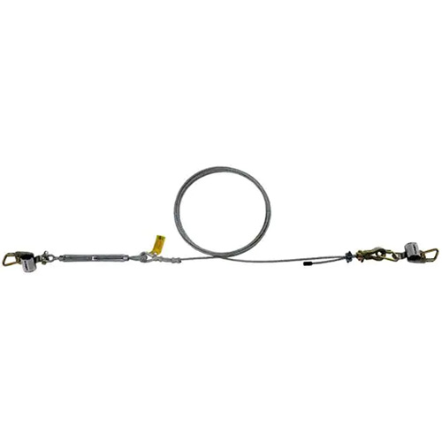 SecuraSpan HLL Lifeline Assembly, Galvanized Cable Les Fournitures Industrielles Méga