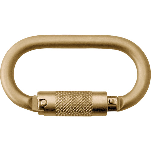 Nano-Lok Twin-Leg Fixed D-Ring Connector, Steel, 420 lbs. Capacity Les Fournitures Industrielles Méga