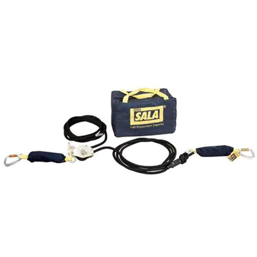 Syst&egrave;me de cordage de s&eacute;curit&eacute; synth&eacute;tique horizontal Sayfline Les Fournitures Industrielles Méga