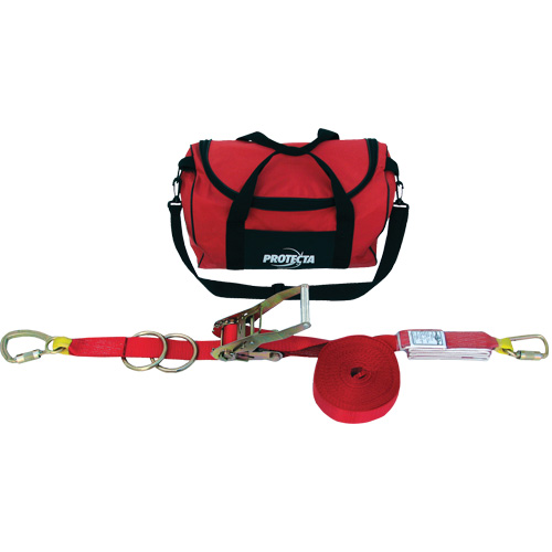Pro-Line Synthetic Horizontal Lifeline System Les Fournitures Industrielles Méga