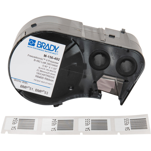 Low Temperature Label Maker Cartridge, Black Les Fournitures Industrielles Méga