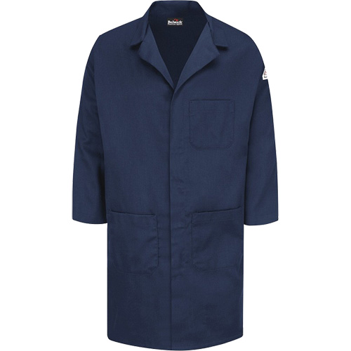 Blouse de laboratoire Excel FR ComforTouch, Coton, Grand, Bleu marin Les Fournitures Industrielles Méga